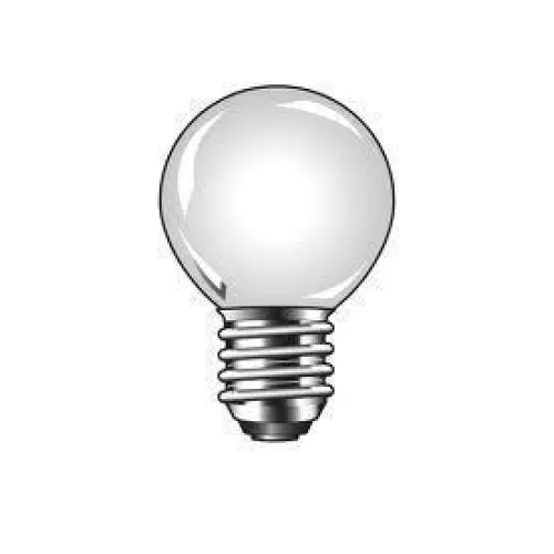 Mat lampen Kogellampen E27 60 Watt  220-240 Volt